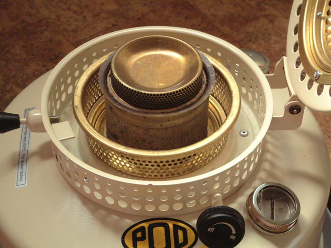 Picture POD brass burner