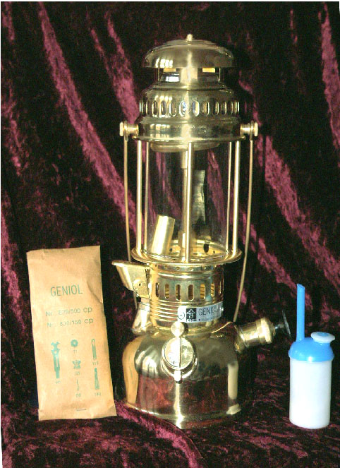 Brass Geniol Lantern 